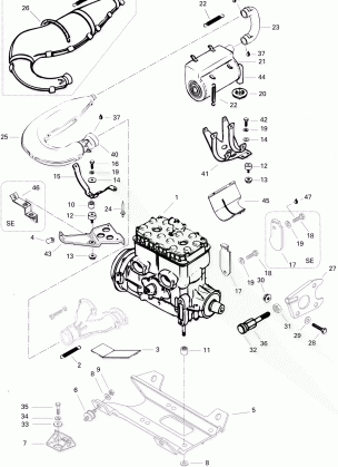 01- Engine And Engine Support 580