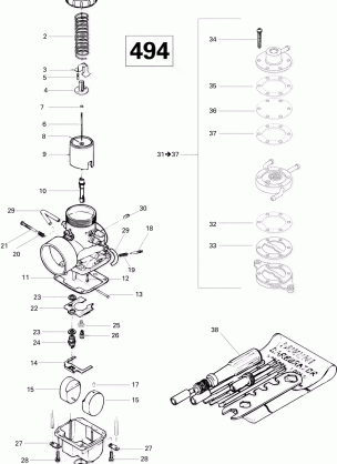 02- Carburetor 494