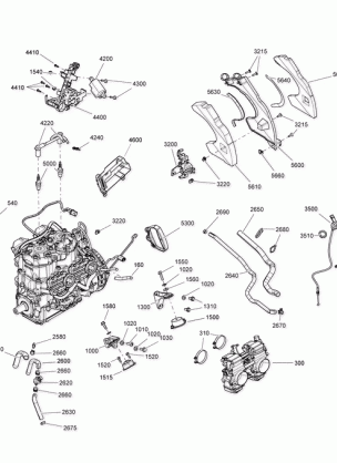01- Engine And Engine Support - 600 CARB
