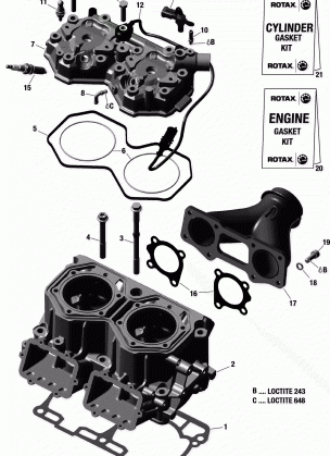01- Cylinder And Cylinder Head - All Models