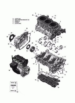 01- Engine Block - 1200 4-TEC