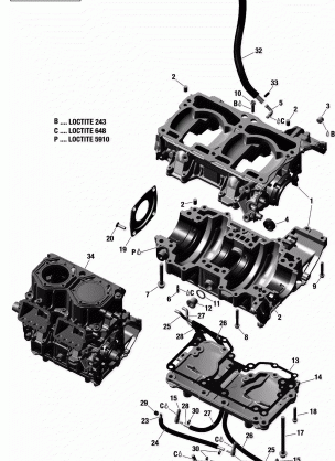 01- Crankcase - All Models