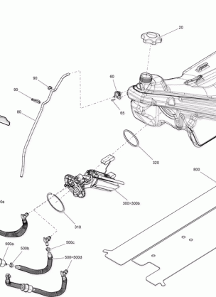 02- Fuel System Engine 850 E-TEC