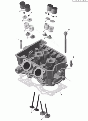 01- Cylinder Head - 600 ACE