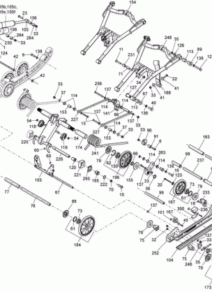 08- Rear Suspension X 600HO 800R RMotion_26M1402a