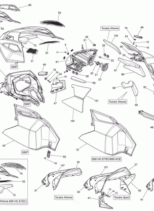 09- Hood Windshield And Console