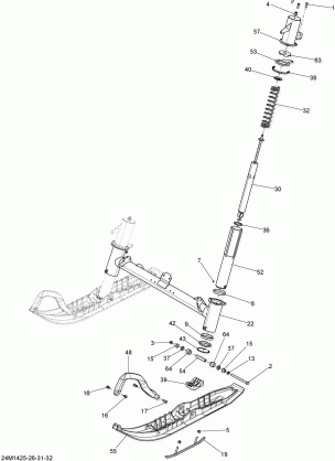 07- Front Suspension And Ski