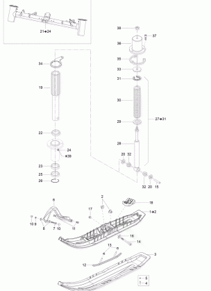 07- Front Suspension And Ski