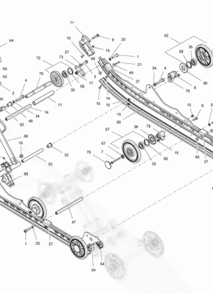 08- Rear Suspension (LT) Front Arm