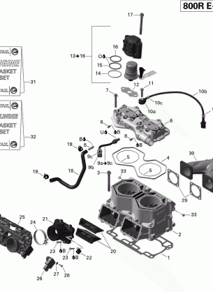 01- Cylinder And Injection System (MX Z)