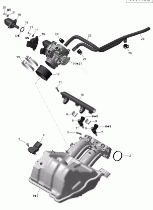 02- Air Intake Manifold And Throttle Body