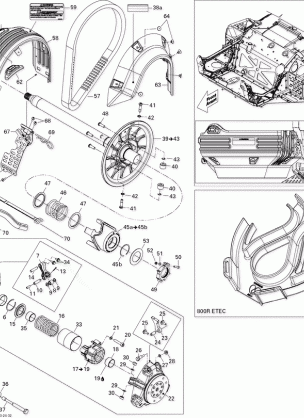 05- Pulley System 800R ETEC