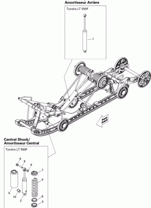 08- Rear Suspension Shocks LT 154'' 550F