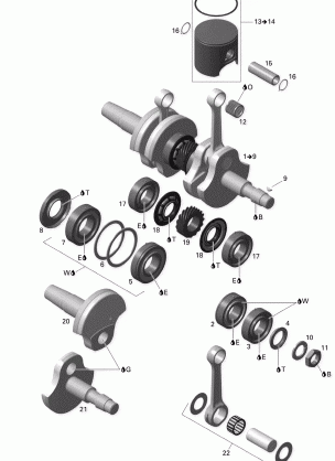 01- Crankshaft And Pistons