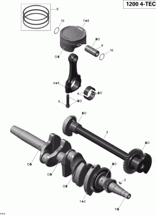 01- Crankshaft Pistons And Balance Shaft