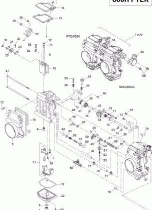 02- Carburetor 800R PTEK