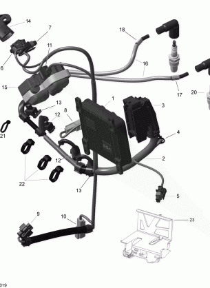 10- Engine Harness And Electronic Module