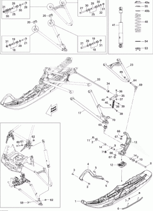 07- Front Suspension And Ski SE 1200 Europe