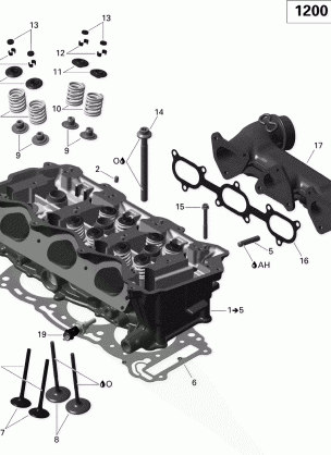 01- Cylinder Head And Exhaust Manifold