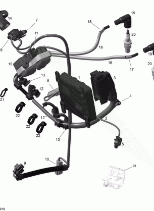 10- Engine Harness And Electronic Module