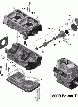 01- Crankcase Water Pump And Oil Pump