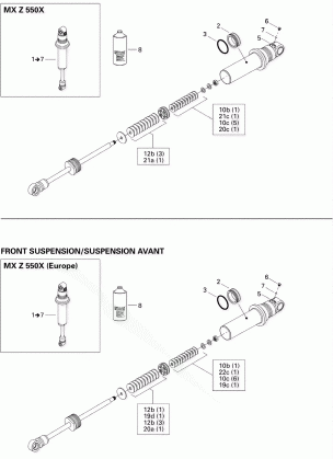 07- Take Apart Shock Front 550X