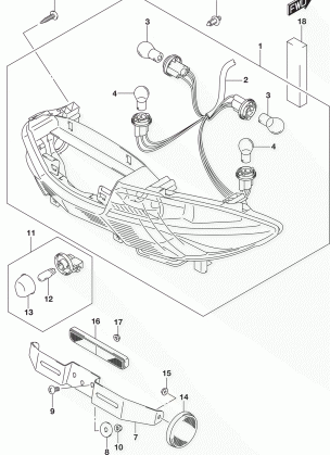 REAR COMBINATION LAMP