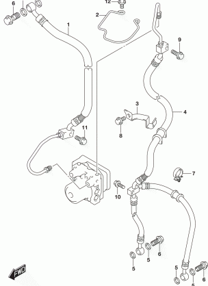 FRONT BRAKE HOSE