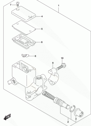 REAR MASTER CYLINDER