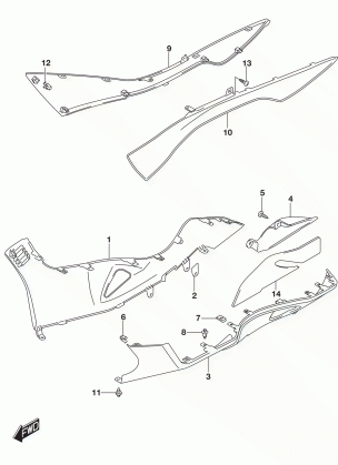 SIDE LEG SHIELD (AN400ZAL6 E28)