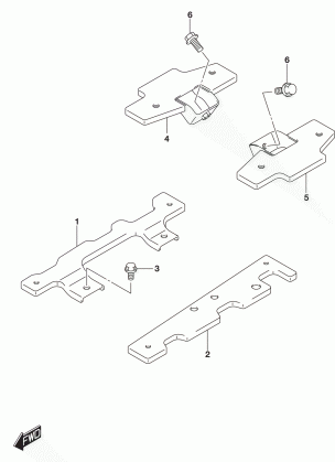 FOOTBOARD BRACKET