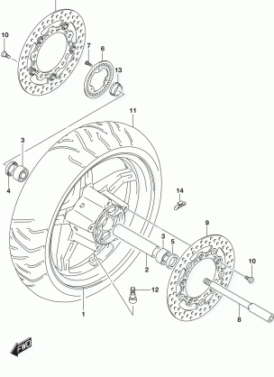 FRONT WHEEL