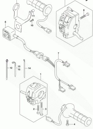 HANDLE SWITCH (AN650ZL6 E28)