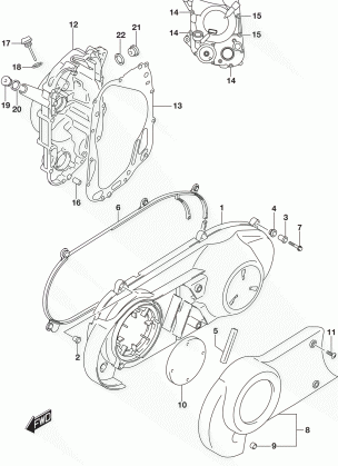 CRANKCASE COVER