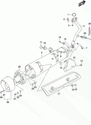 MUFFLER (UH200AL6 P28)