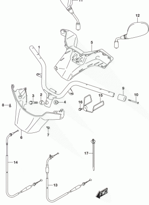 HANDLEBAR (UH200AL6 P33)