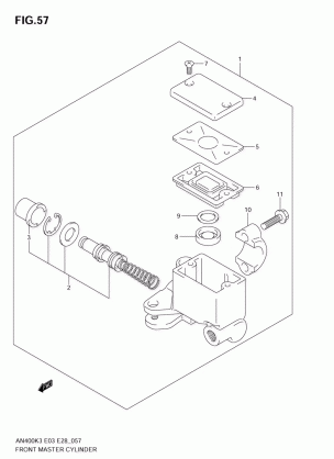 FRONT MASTER CYLINDER