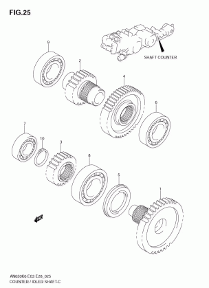 SHAFT COUNTER / IDLER