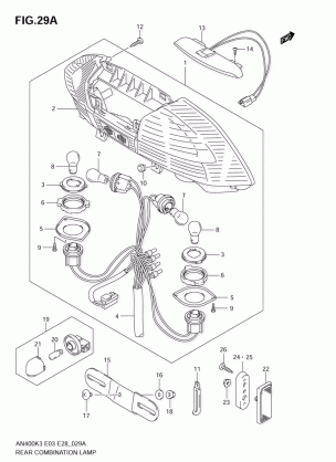 REAR COMBINATION LAMP (AN400SK5 / SK6)