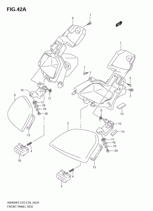 FRONT PANEL BOX (MODEL K4 / K5 / K6)