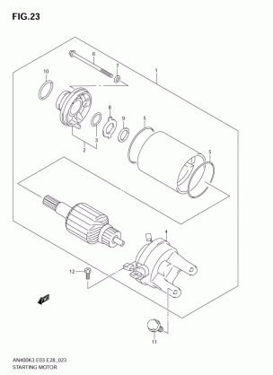 STARTING MOTOR