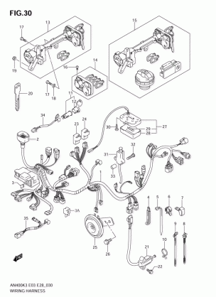 WIRING HARNESS (MODEL K3 / K4)