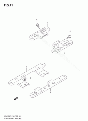 FOOTBOARD BRACKET