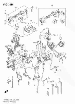 WIRING HARNESS (AN650K5)