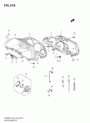 SPEEDOMETER (AN400SK5 / SK6)