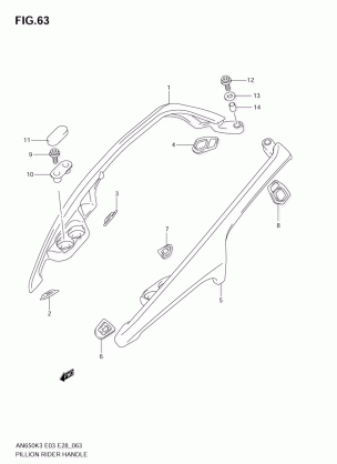 PILLION RIDER HANDLE