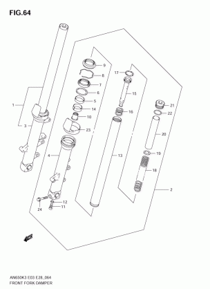 FRONT FORK DAMPER (MODEL K3)