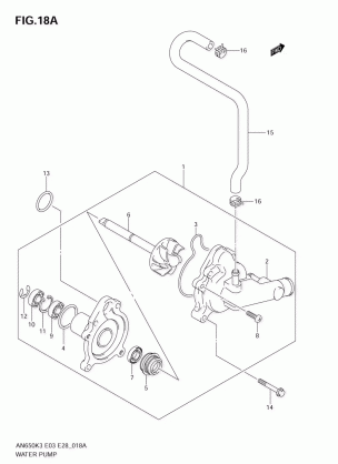 WATER PUMP (MODEL K5)