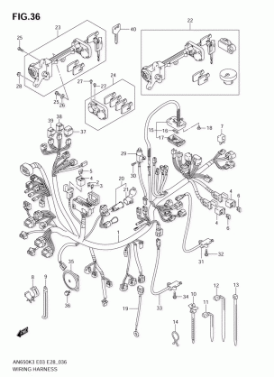 WIRING HARNESS (AN650K3)