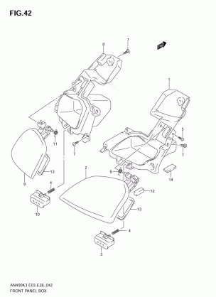 FRONT PANEL BOX (MODEL K3)